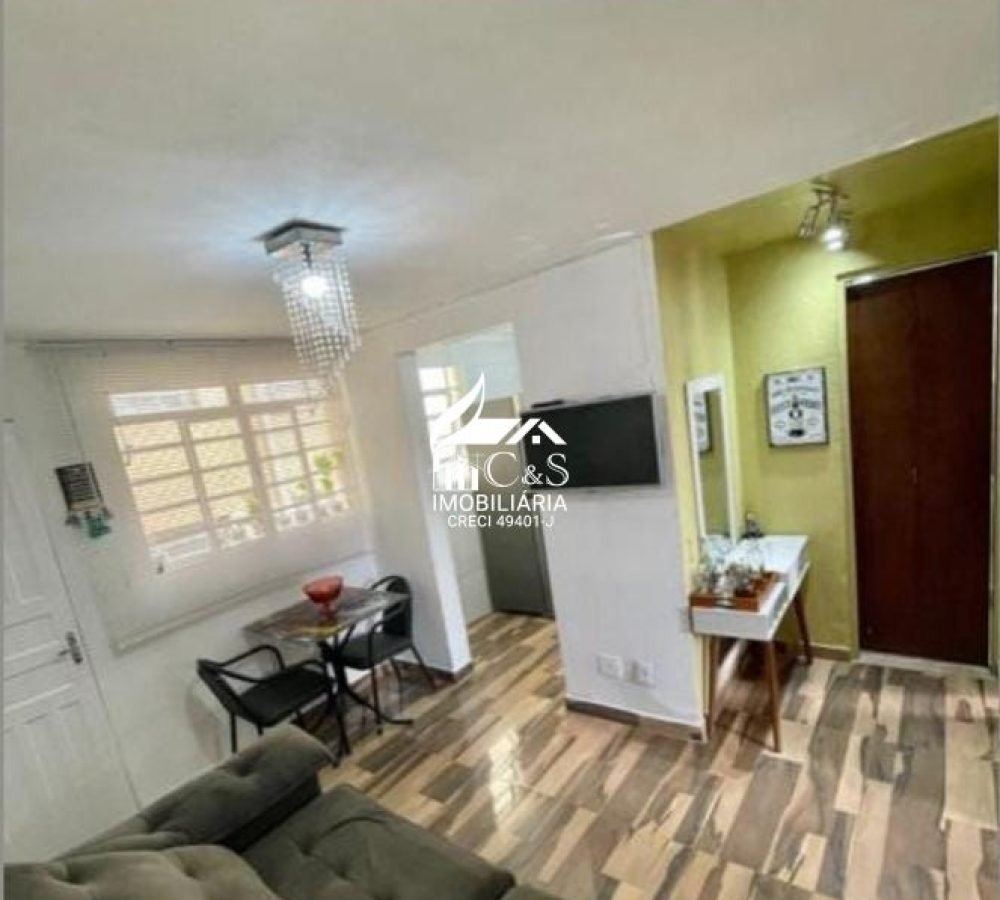 Apartamento no Residencial das Rosas – 2 Dorms